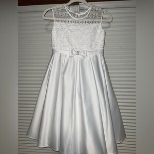 US Angels Communion Dress For Little Girls Size 8
